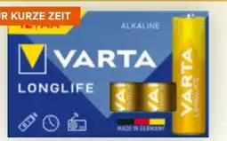 Billa Varta Batterien Longlife Angebot