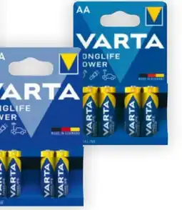 Billa Varta Batterien Longlife Power Angebot