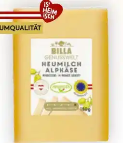 Billa Billa Genusswelt Alpkäse Angebot