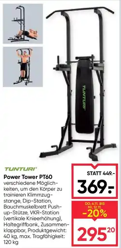 Maximarkt Power Tower PT60 Angebot