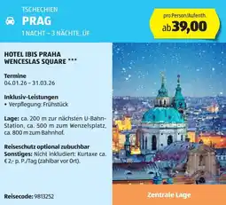 Hofer Reisen TSCHECHIEN PRAG Angebot