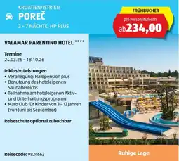 Hofer Reisen Poreč Angebot