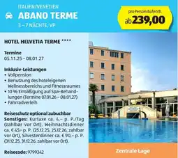 Hofer Reisen Abano terme Angebot