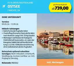 Hofer Reisen Ostsee Angebot