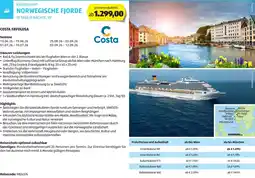 Hofer Reisen Norwegische fjorde Angebot
