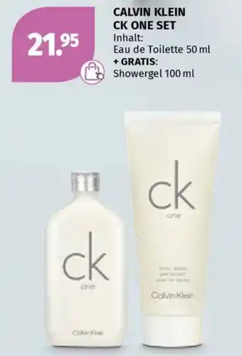 Müller Calvin klein ck one set Angebot