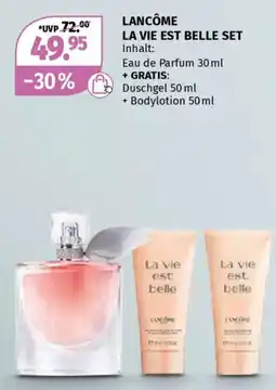 Müller Lancôme la vie est belle set inhalt: Angebot