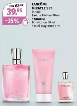 Müller Lancôme miracle set Angebot
