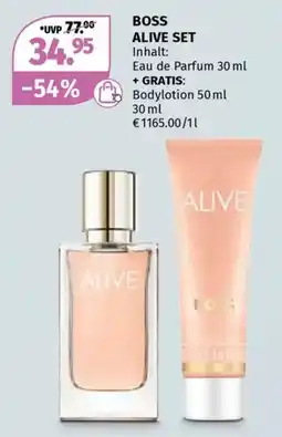 Müller Boss alive set Angebot
