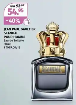 Müller Jean paul gaultier scandal pour homme Angebot