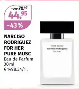 Müller Narciso rodriguez for her pure musc Angebot