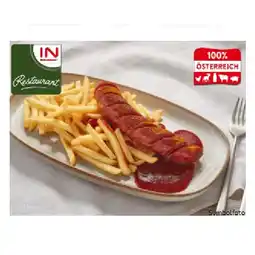 Interspar Currywurst mit Pommes INTERSPAR Angebot