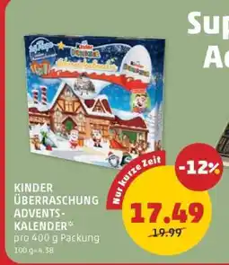 PENNY KINDER ÜBERRASCHUNG ADVENTS-KALENDER Angebot