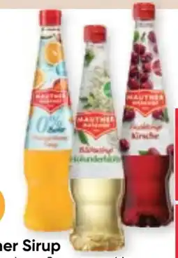 Maximarkt Mautner Markhof Sirup Angebot