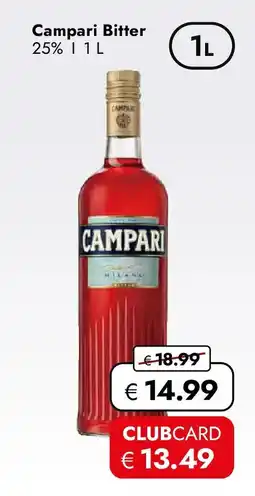 Travel FREE Campari Bitter Angebot
