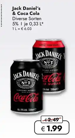 Travel FREE Jack Daniel's & Coca Cola Angebot