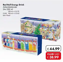 Travel FREE Red bull energy drink adventskalender Angebot
