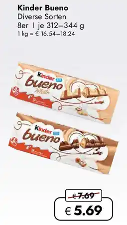 Travel FREE Kinder Bueno Angebot