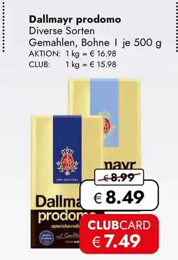 Travel FREE Dallmayr prodomo Angebot