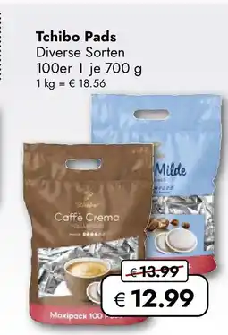 Travel FREE Tchibo Pads Angebot