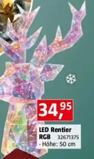 Bauhaus LED Rentier Angebot