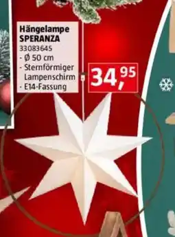 Bauhaus Hängelampe speranza Angebot