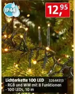 Bauhaus Lichterkette 100 led Angebot