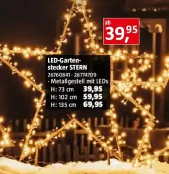 Bauhaus Led-garten- stecker stern Angebot