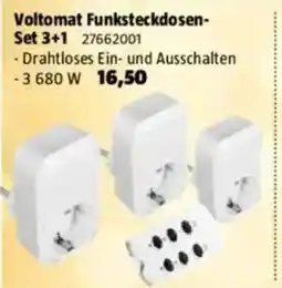 Bauhaus Voltomat funksteckdosen- set 3+1 Angebot