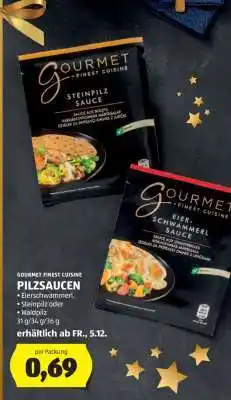 Hofer GOURMET FINEST CUISINE PILZSAUCEN Angebot