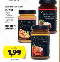 Hofer GOURMET FINEST CUISINE FOND Angebot