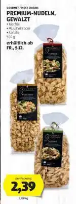 Hofer GOURMET FINEST CUISINE PREMIUM-NUDELN, GEWALZT Angebot