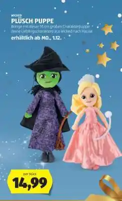 Hofer PLÜSCH PUPPE Angebot