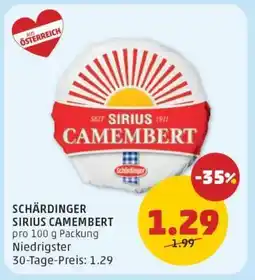 PENNY Schärdinger Sirius Camembert Angebot