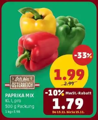 PENNY PAPRIKA-MIX Angebot
