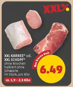 PENNY XXL KARREE od. XXL SCHOPF Angebot