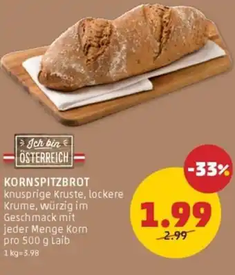 PENNY Kornspitzbrot Angebot