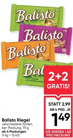 Maximarkt Balisto Riegel Angebot