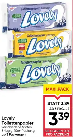 Maximarkt Lovely Toilettenpapier Angebot