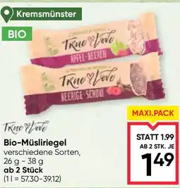 Maximarkt Bio-müsliriegel Angebot