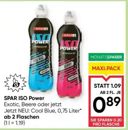 Maximarkt Spar iso power Angebot