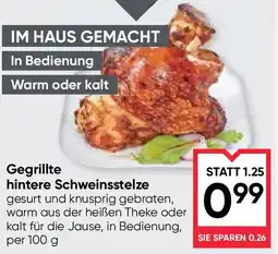 Maximarkt Gegrillte hintere schweinsstelze Angebot