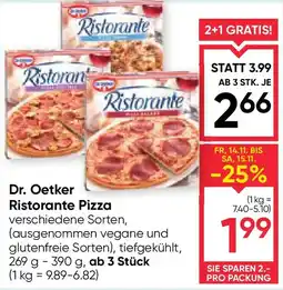Maximarkt Dr. oetker ristorante pizza Angebot