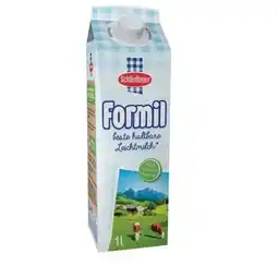 Spar Formil haltbare Vollmilch 3,5% oder Leichtmilch 0,5% Fett SPAR Angebot