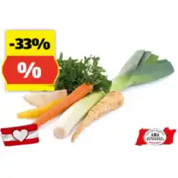 Hofer Suppengemüse aus Österreich HOFER Angebot