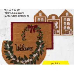 Hofer Weihnachts-Kokos-Türmatte versch. Modelle HOFER Angebot