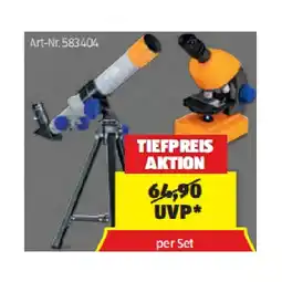 Hofer Junior Mikroskop und Teleskop Set HOFER Angebot