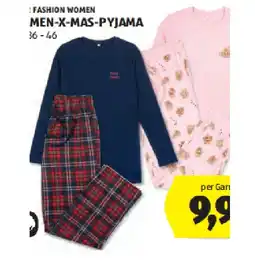 Hofer Damen-X-Mas-Pyjama HOFER Angebot