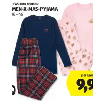 Hofer Damen-X-Mas-Pyjama HOFER Angebot