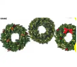 Hofer LED Weihnachts-Kranz HOFER Angebot